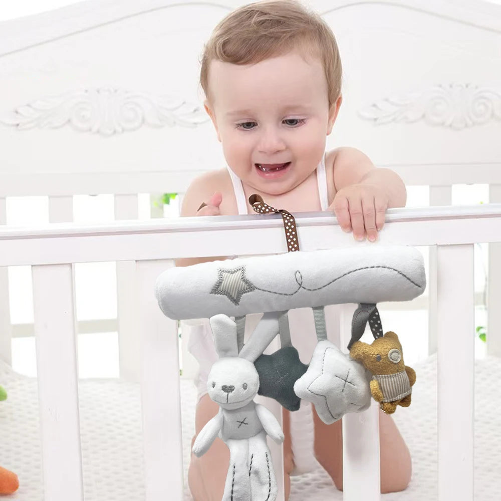 Rabbit Crib Rattle Toy