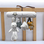 Rabbit Crib Rattle Toy
