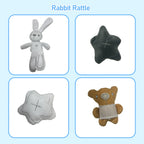 Rabbit Crib Rattle Toy