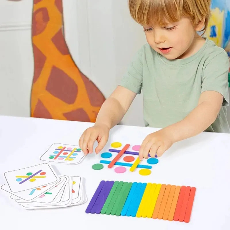 Rainbow Stick Puzzle