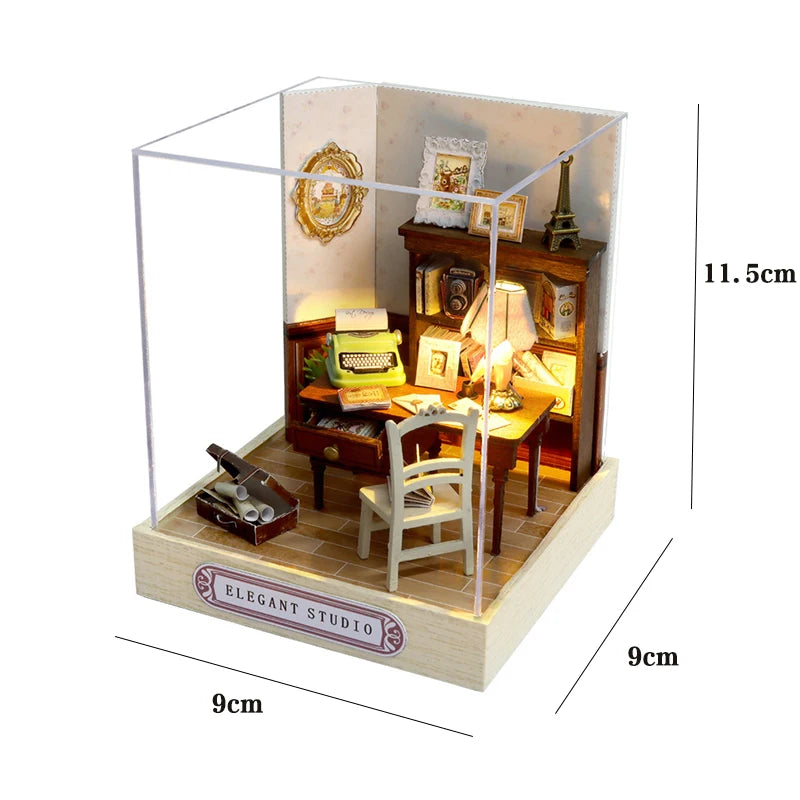 LED Mini Dollhouse Kit