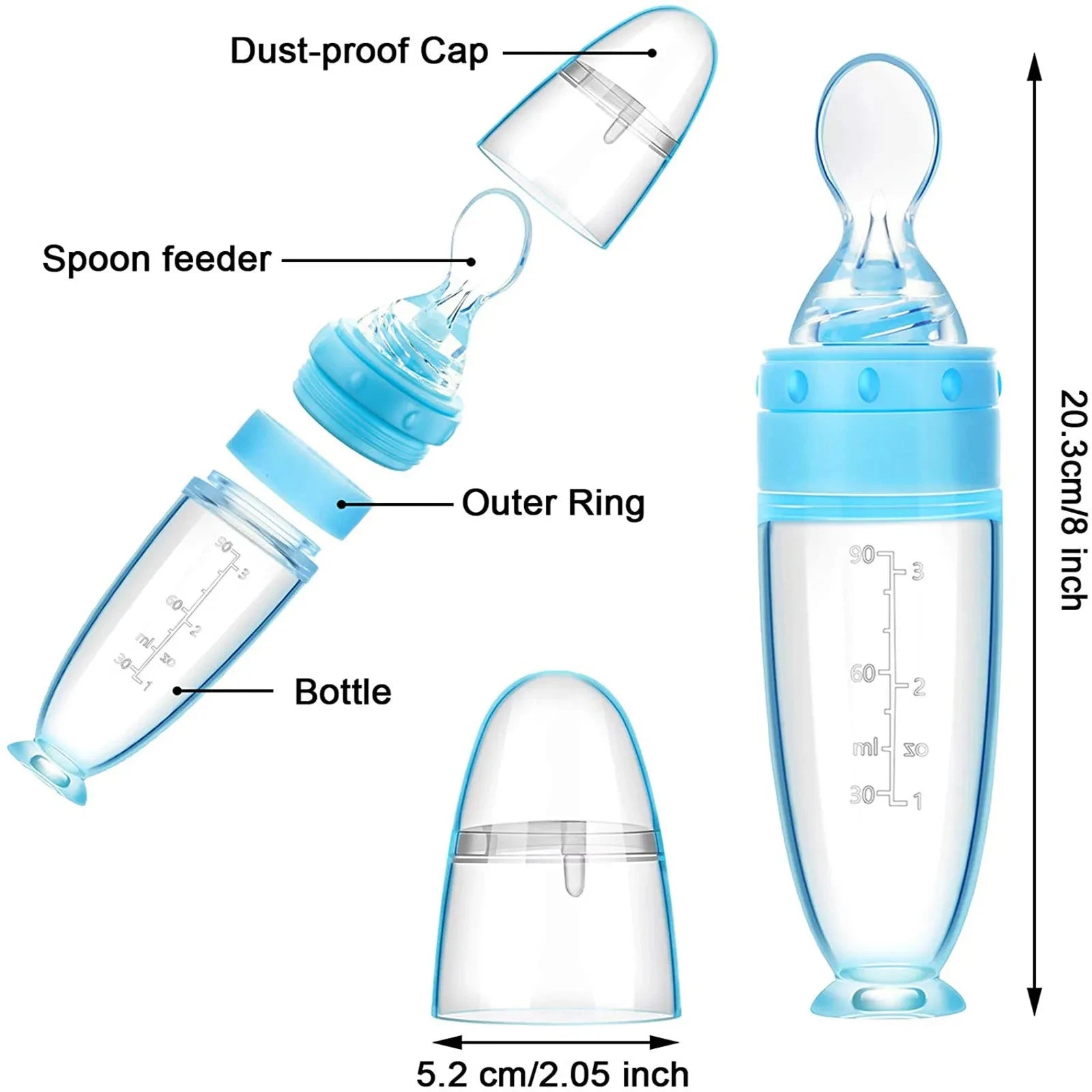 Silicone Baby Feeding Bottle