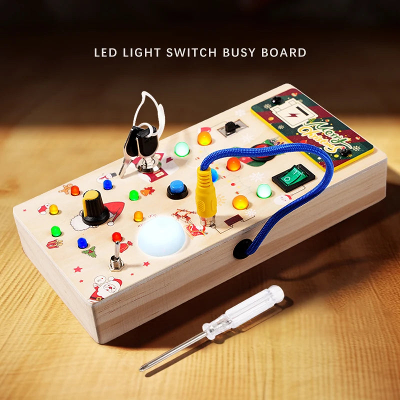 LED Montessori Busy Board