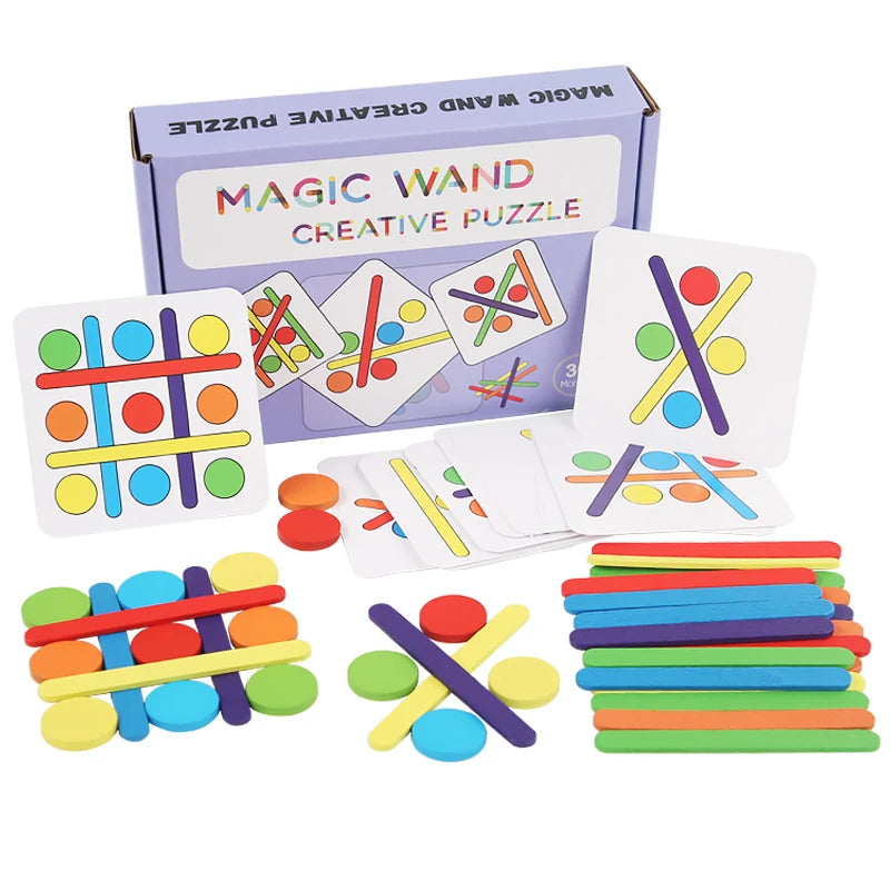 Rainbow Stick Puzzle