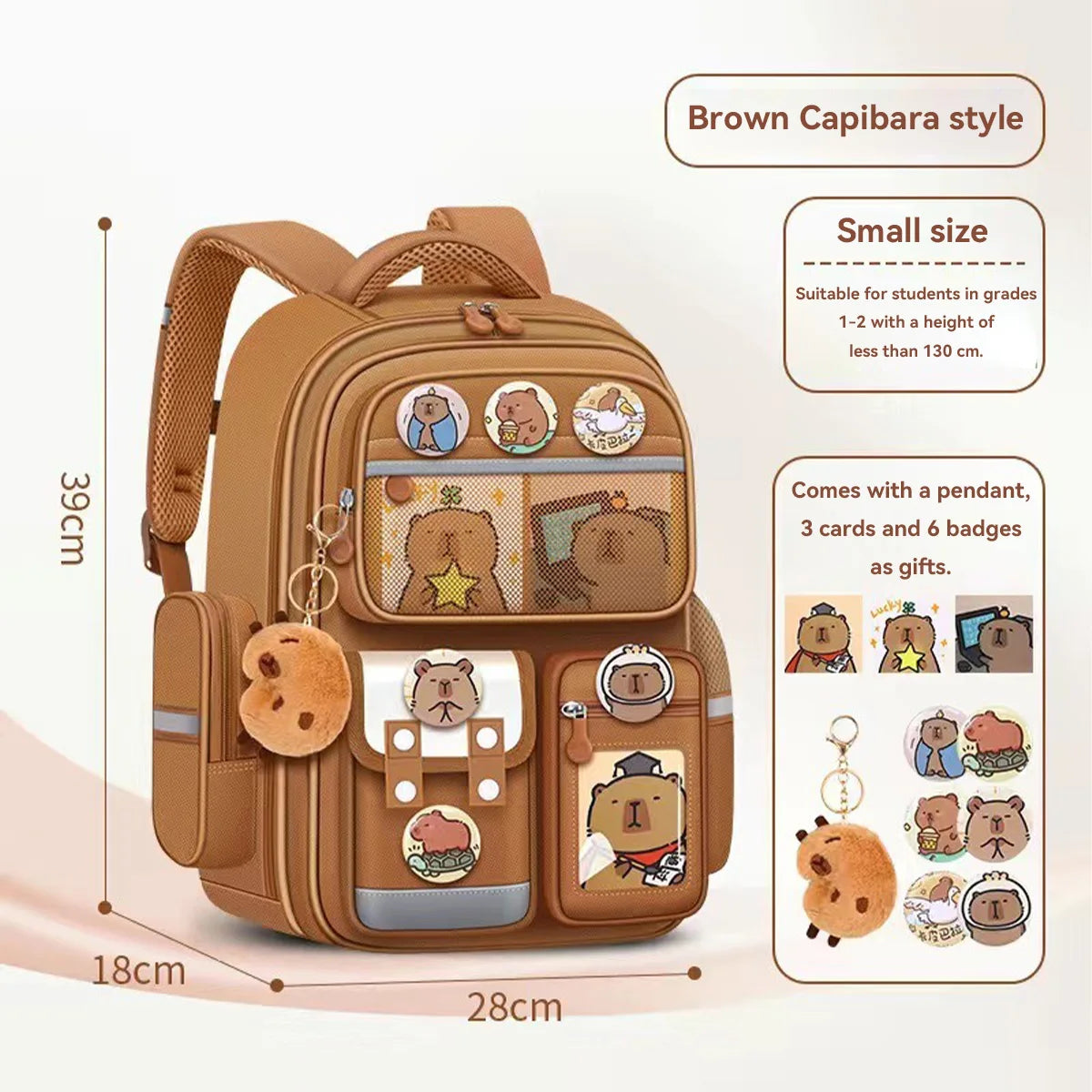 Capybara Backpack