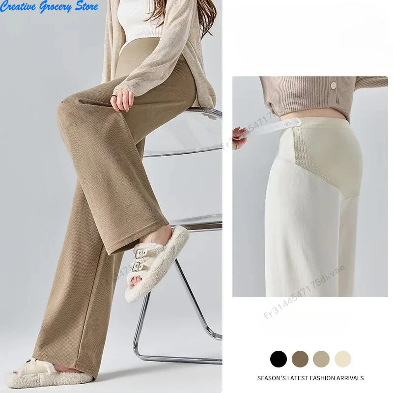 Maternity Wide-Leg Pants