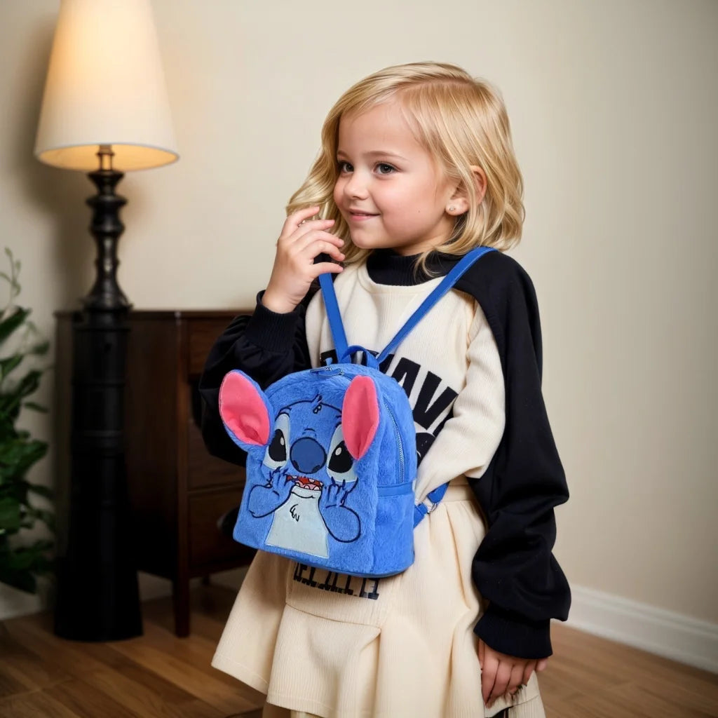 Cute Plush Cartoon Kids Backpack
