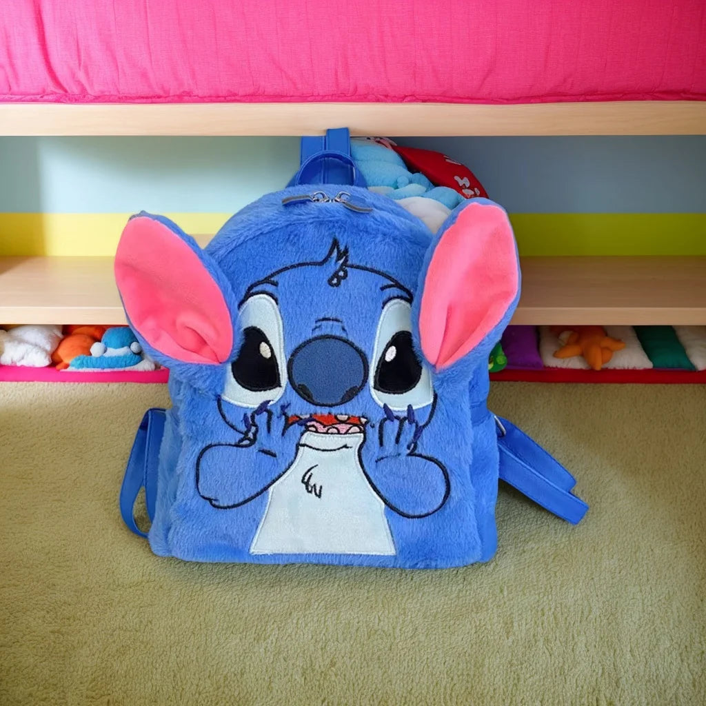 Cute Plush Cartoon Kids Backpack