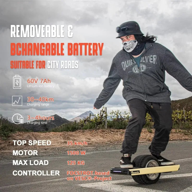 One-Wheel Electric Skateboard