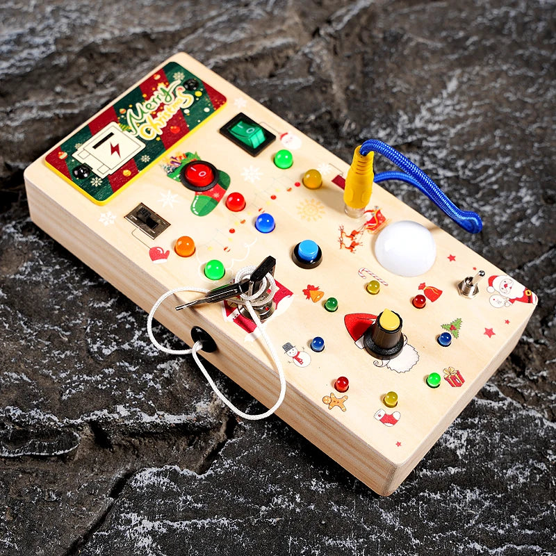 LED Montessori Busy Board