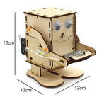 Wooden Coin Robot Kit