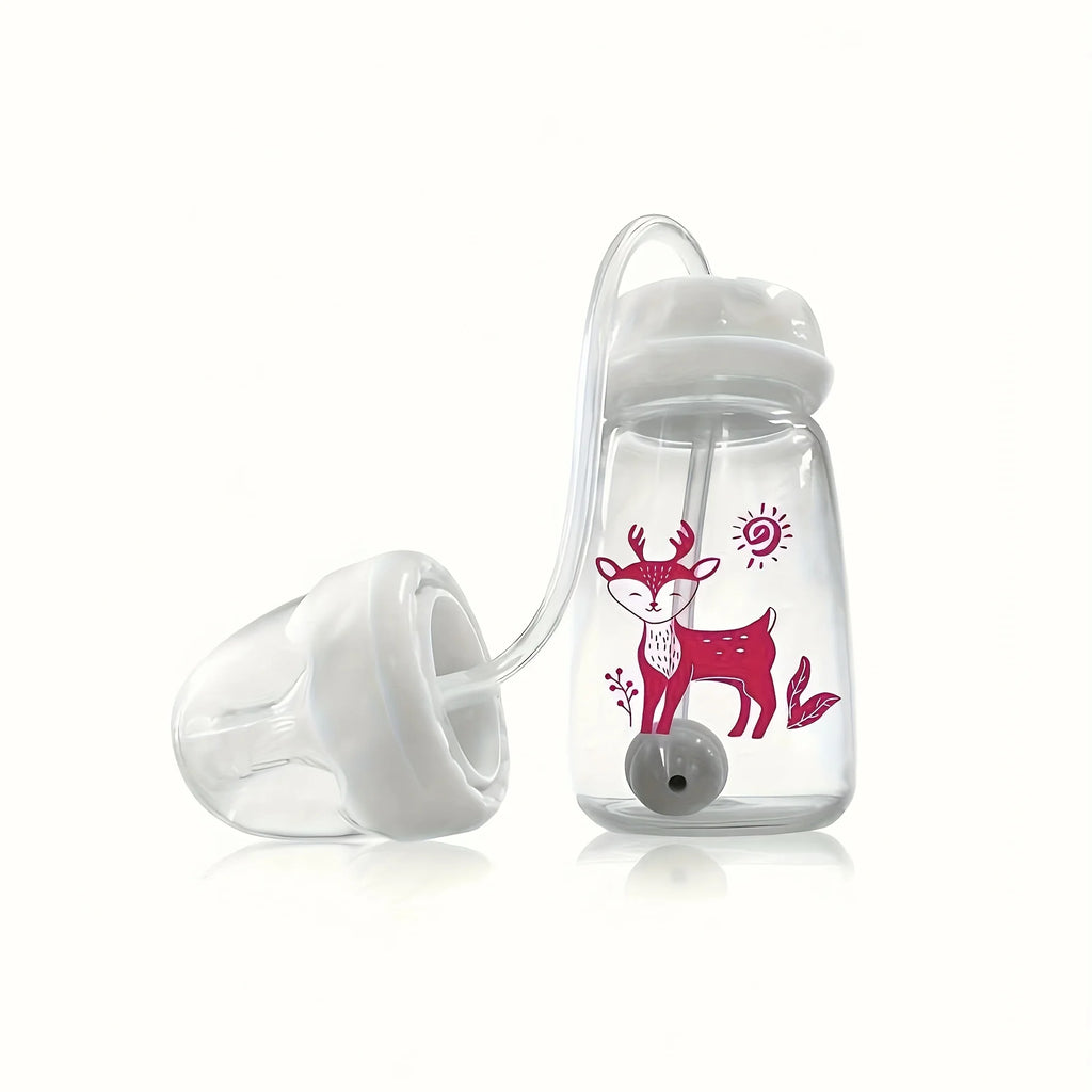 Hands-Free Baby Feeding Bottle