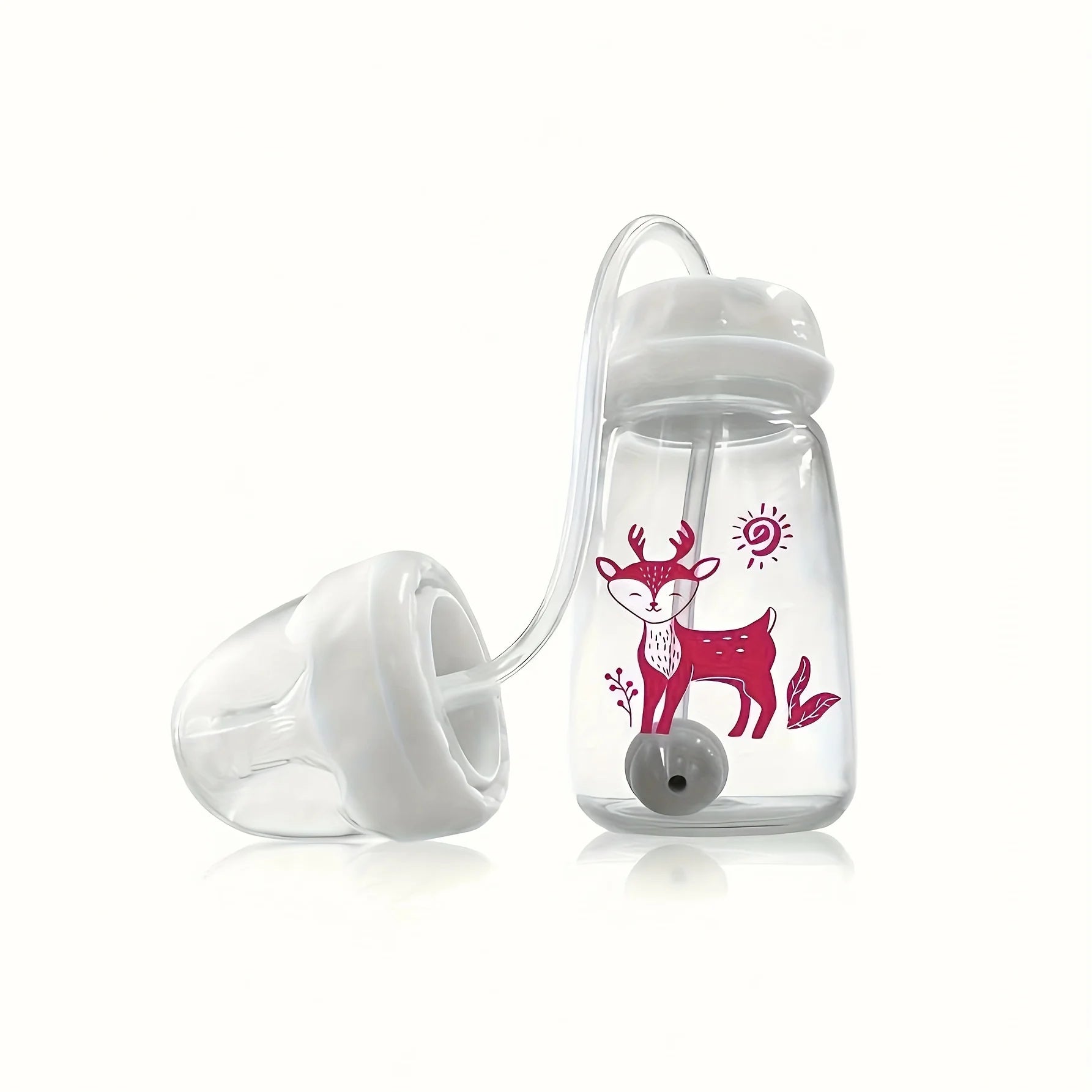 Hands-Free Baby Feeding Bottle