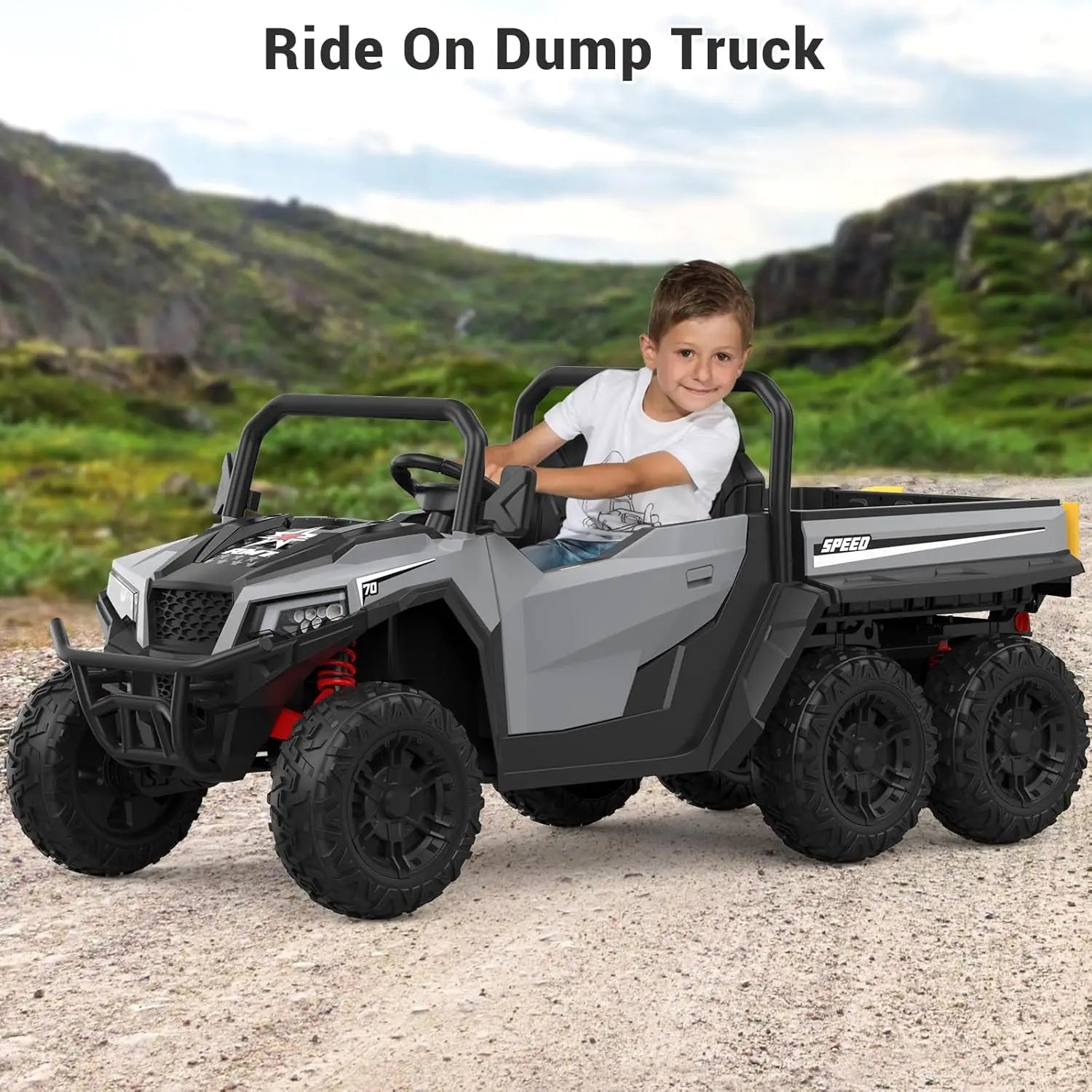 Electric Ride-On Dump Truck