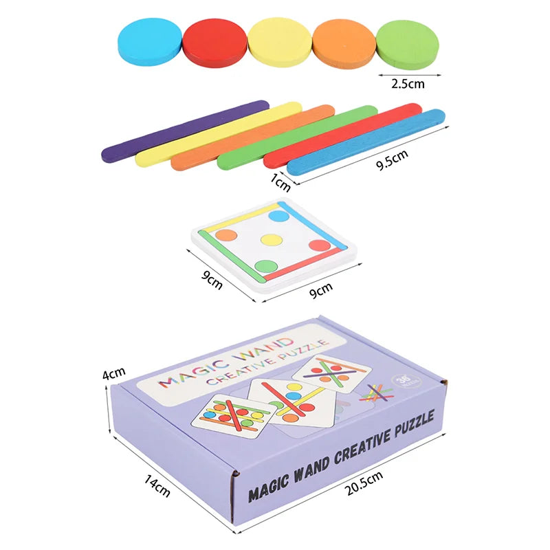 Rainbow Stick Puzzle