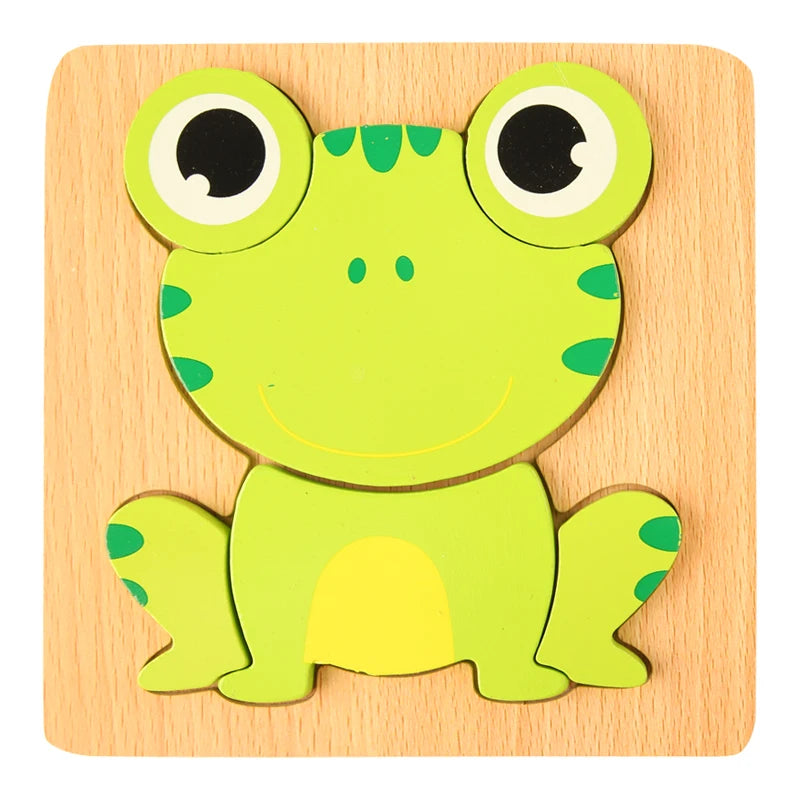 3D Wooden Puzzle