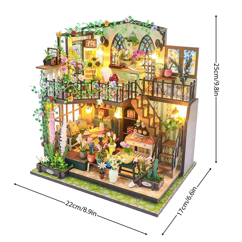 LED Mini Dollhouse Kit