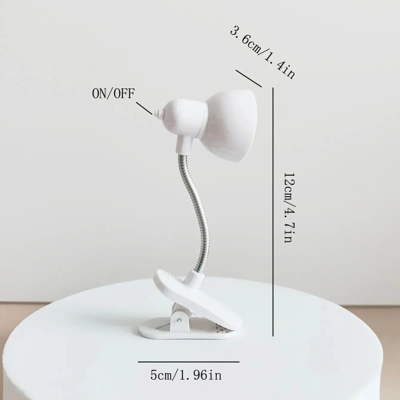 Portable LED Clip-On Reading Lamp