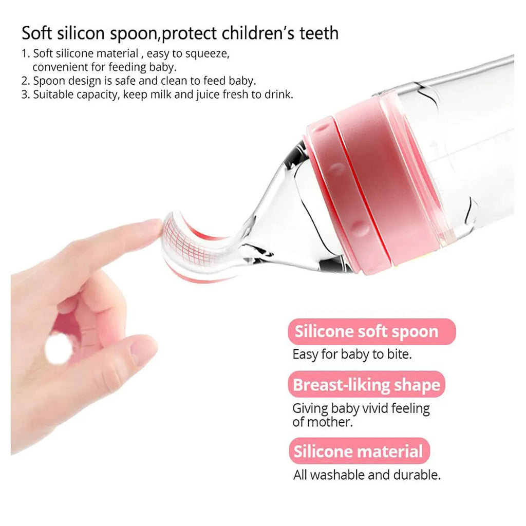 Silicone Baby Feeding Bottle